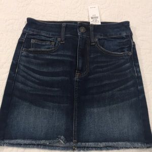 Denim miniskirt by AE